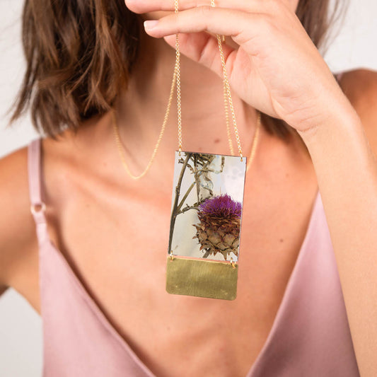 WILD THISTLE NECKLACE